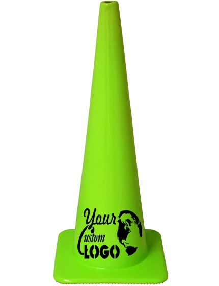 36\" Traffic Cones - Lime