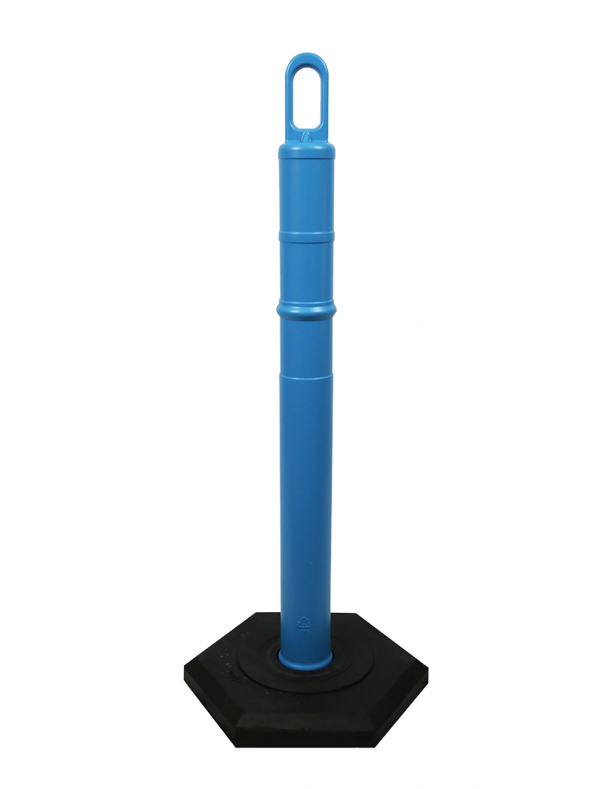 42\" BLUE Looper Tube with 12 lb Base