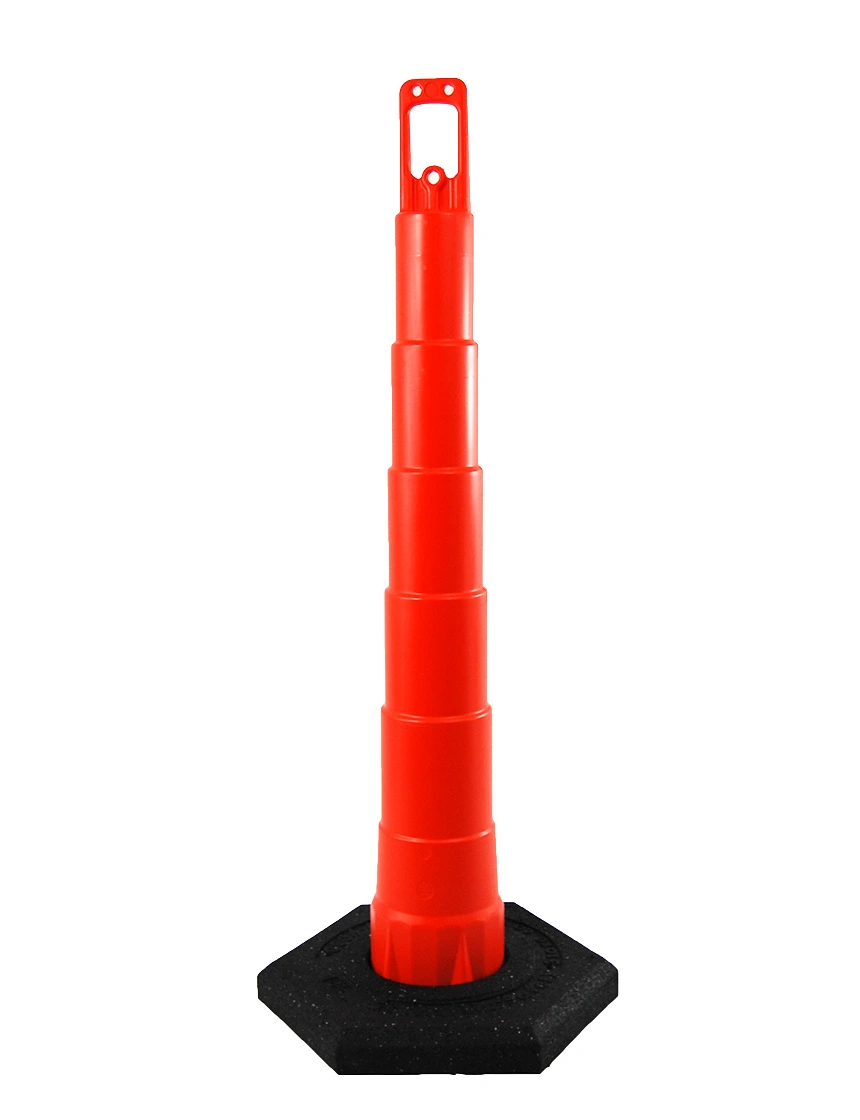 42\" Channelizer Cone with 16 lb Recycled Rubber Base