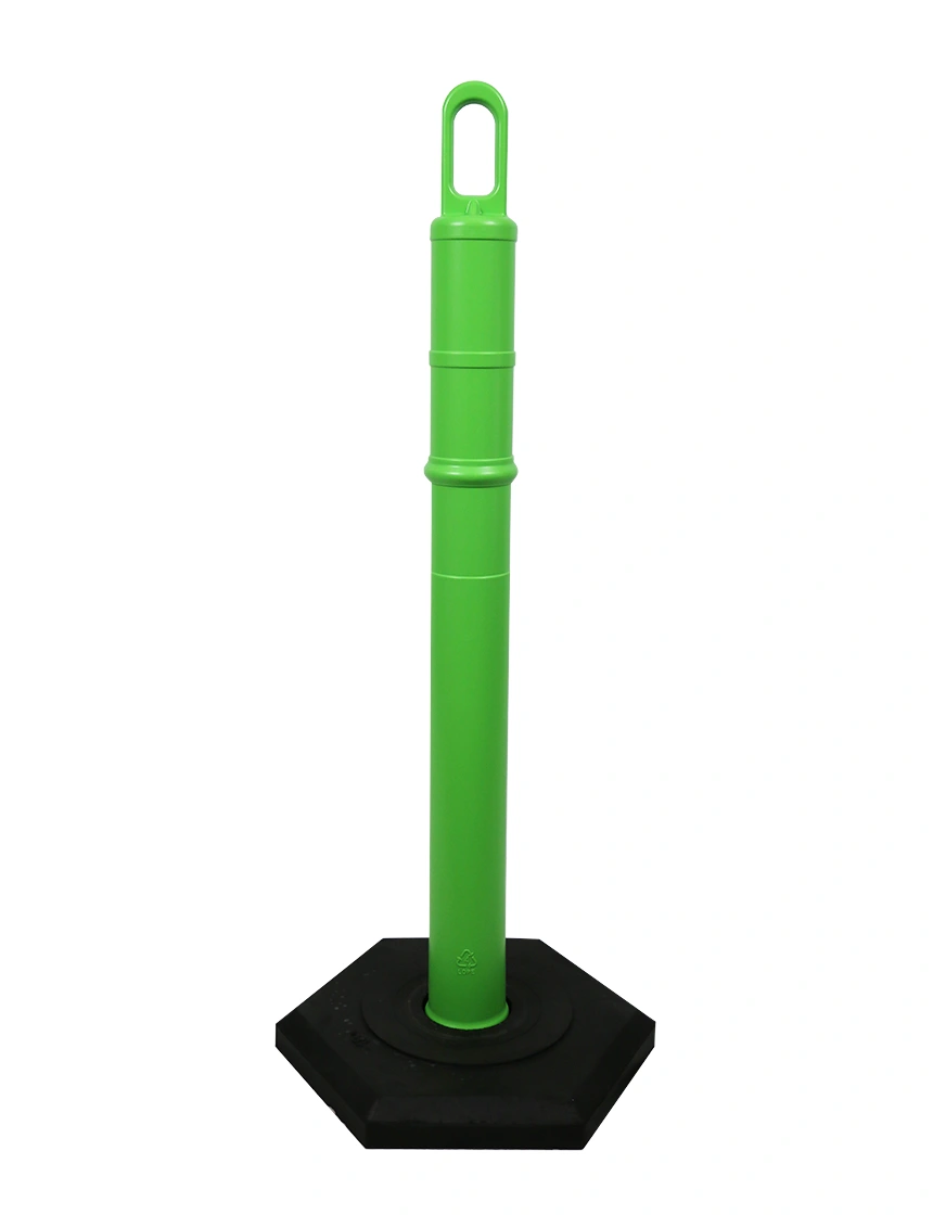 42\" LIME Looper Tube with 18 lb Base
