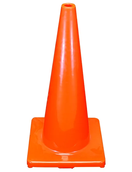 Solid Orange, 28\", 5 lb, Economy Cone
