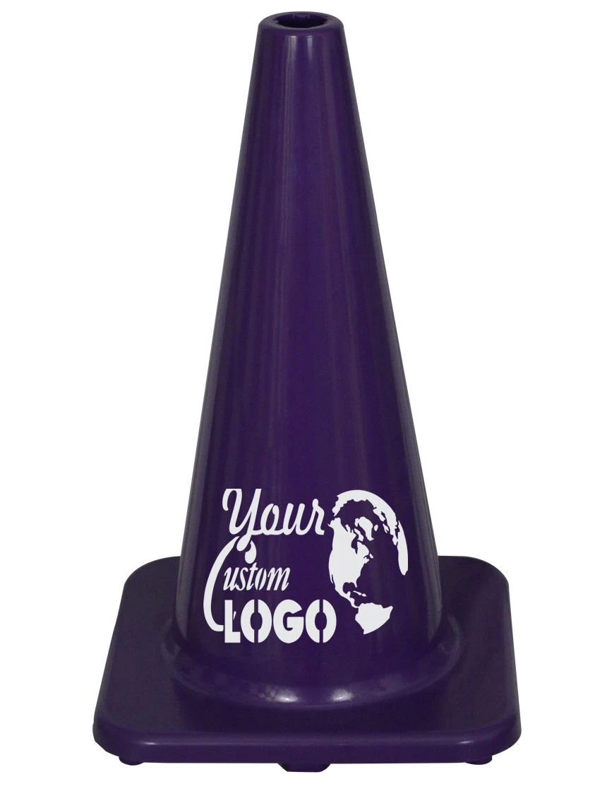 18\" Purple Economy Traffic Cones