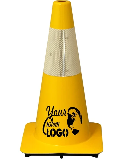 18\" Yellow Traffic Cones