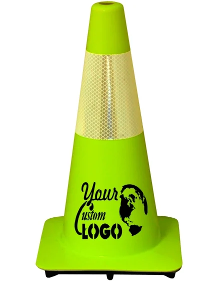 18\" Lime Traffic Cones