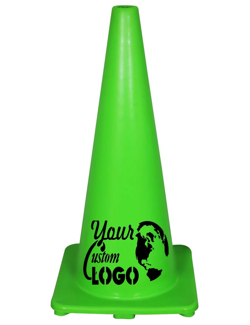Lime 28\" Economy Cones