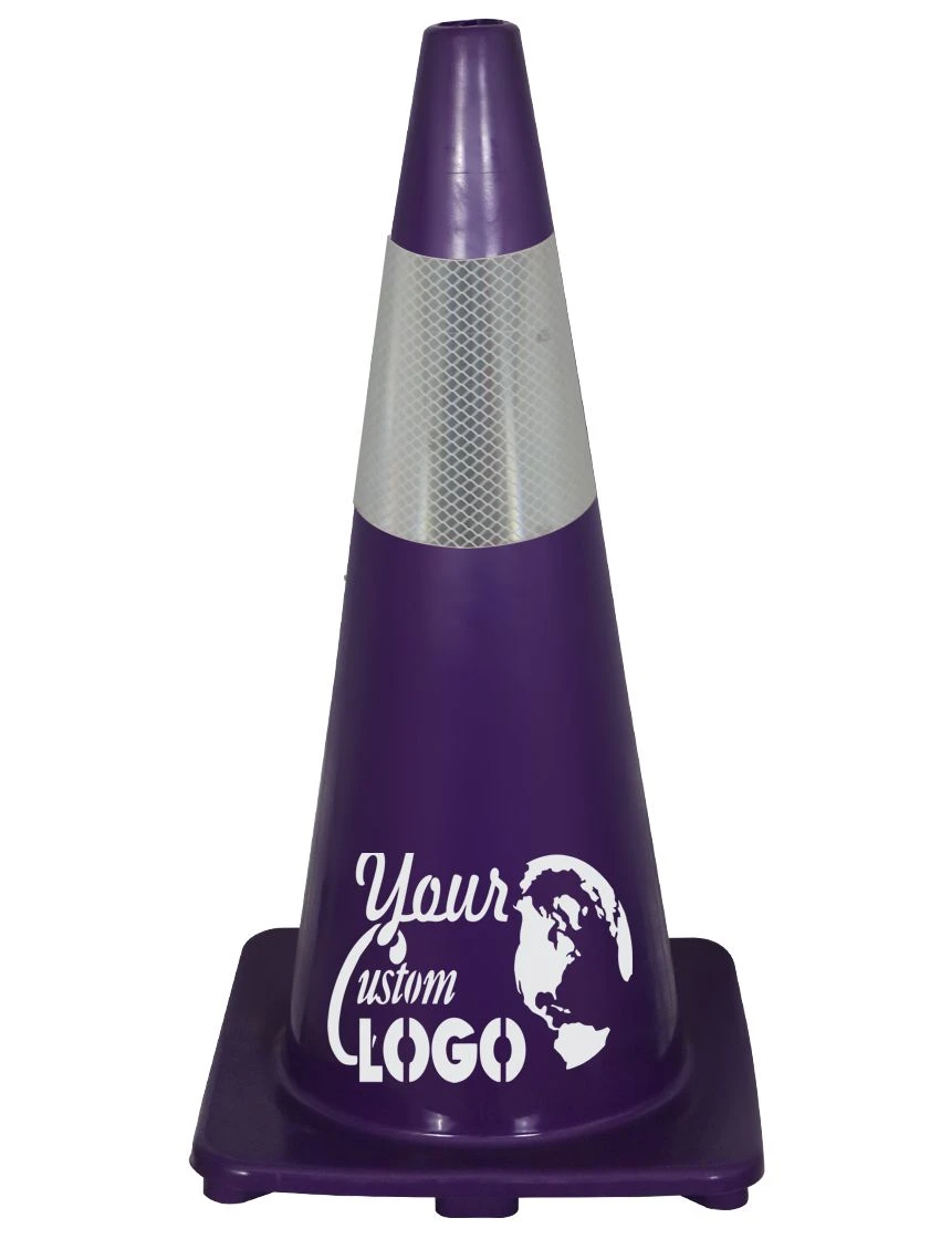 Purple 28\" Economy Traffic Cones