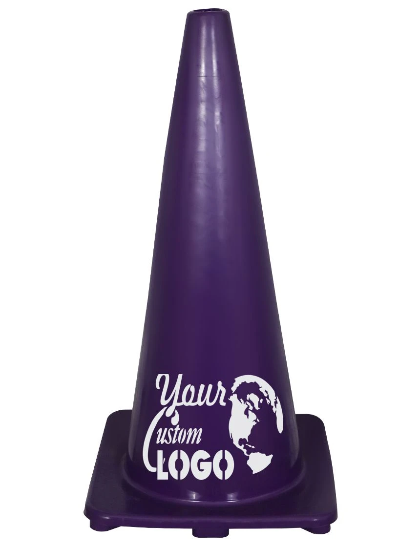 Purple 28\" Economy Traffic Cones