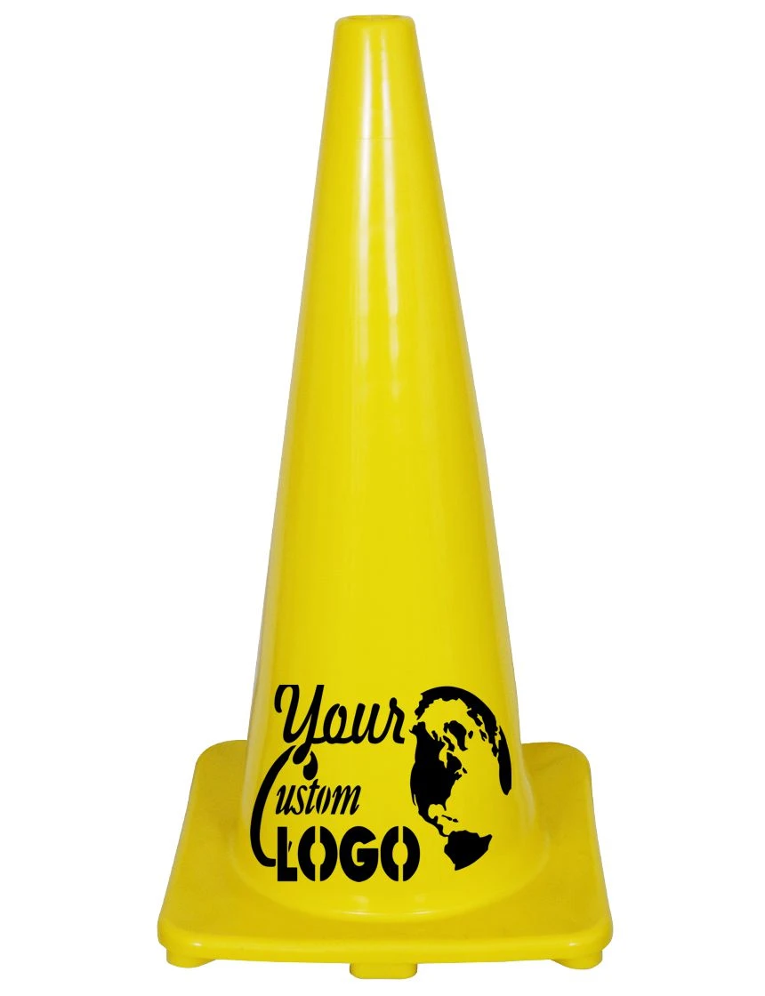 Yellow 28\" Economy Traffic Cones