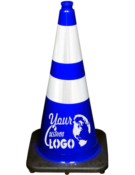 28\" Blue Traffic Cones
