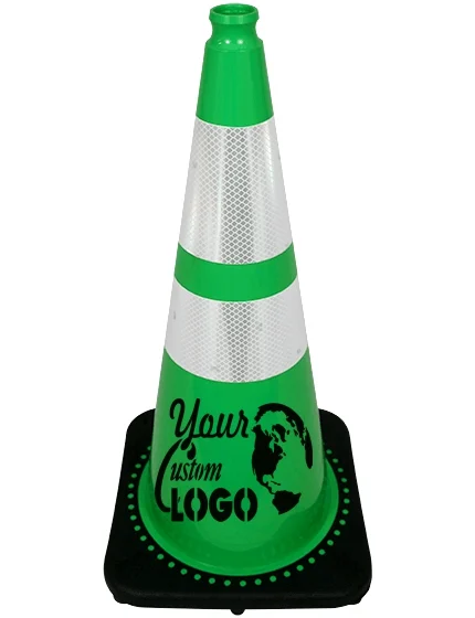 28\" GreenTraffic Cones