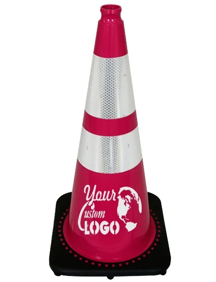 28\" Pink Traffic Cones