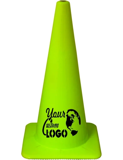 28\" Lime Traffic Cones 