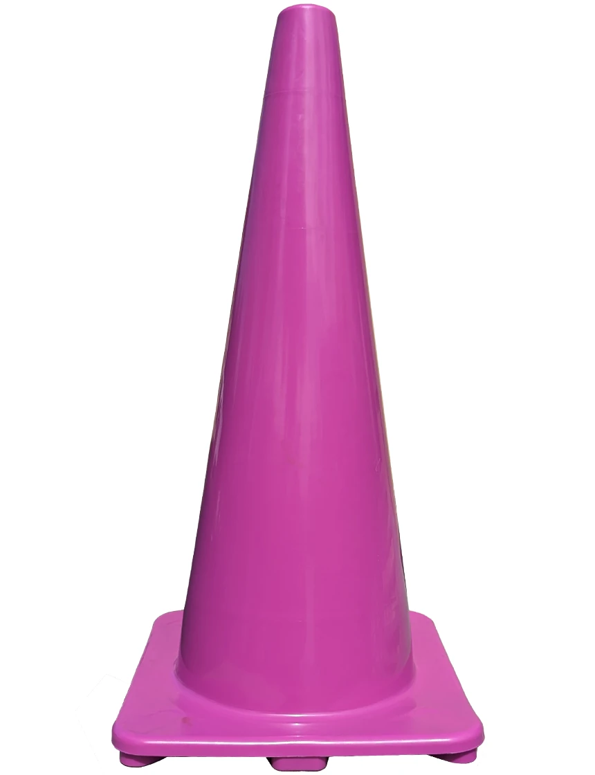 Solid Purple, 28\", 5 lb, Economy Cone