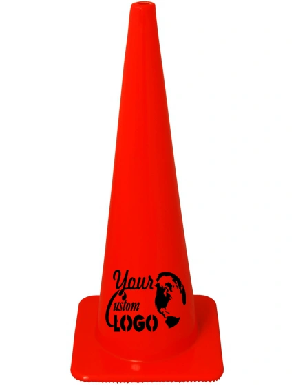 36\" Traffic Cones - Solid Orange 10 lbs