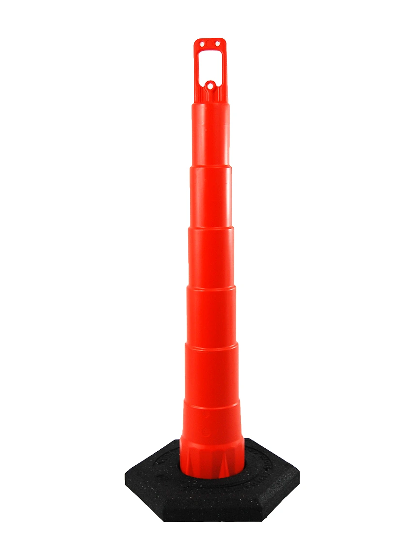 42\" Channelizer Cone with 16 lb Recycled Rubber Base