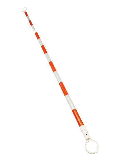 6\u0027 - 10\u0027, \u0027Economy Workzone\u0027, Orange \u0026 White Reflective Cone Bar
