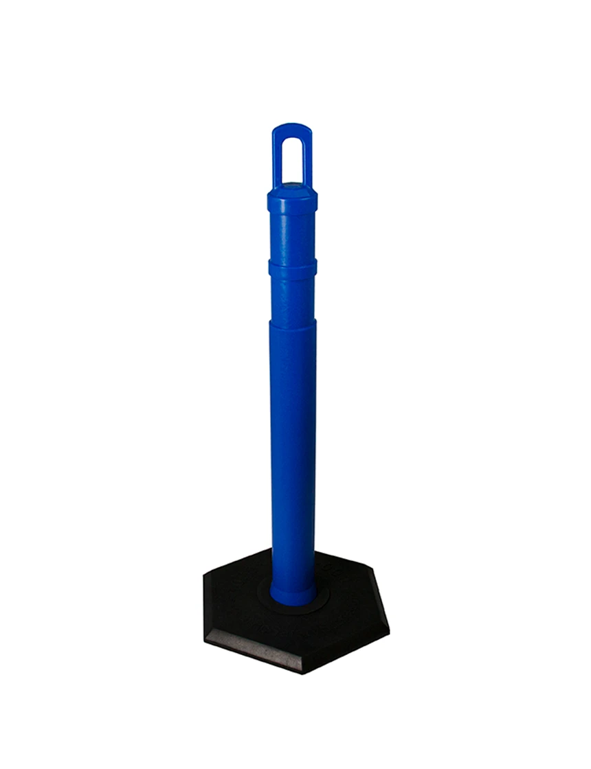 Arch-Top Delineator Tubes - Blue - 12 lbs Base