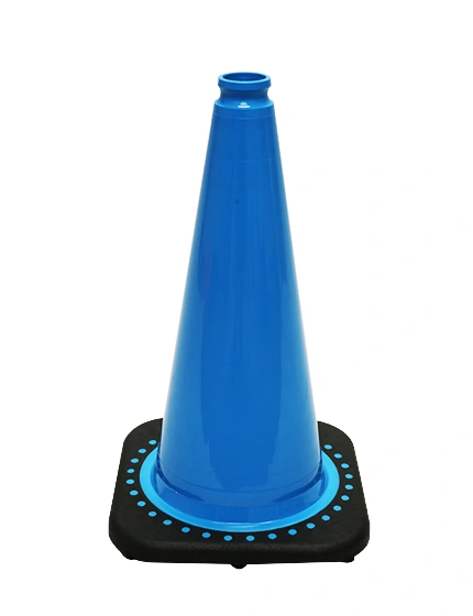 Light Blue 18\" Black Base Cone
