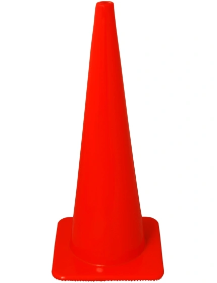 Orange, 36\", 12 lb, Flow Molded Traffic Cone