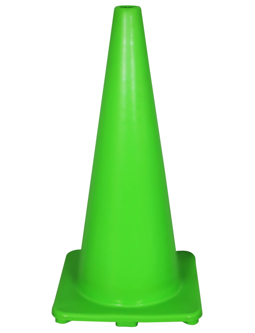 Solid Lime, 28\", 5 lb, Economy Cone