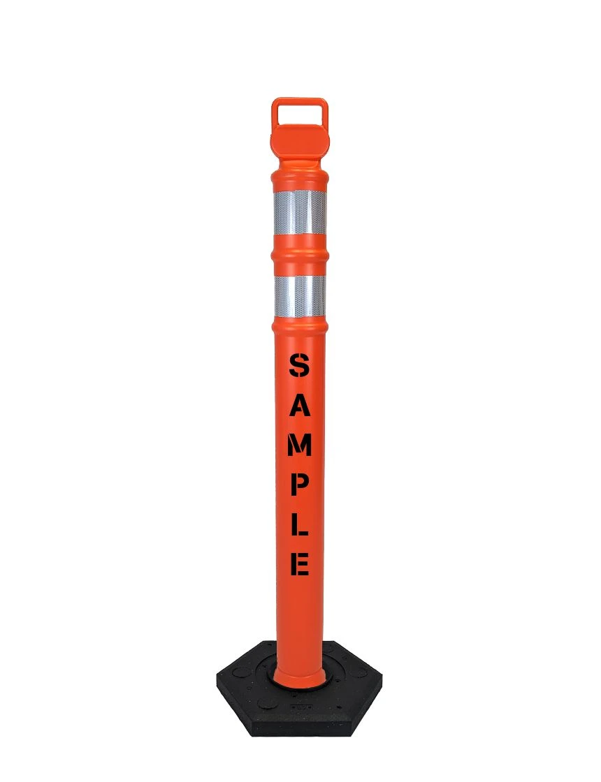 45\" Orange Ez-Grab Delineator Tubes