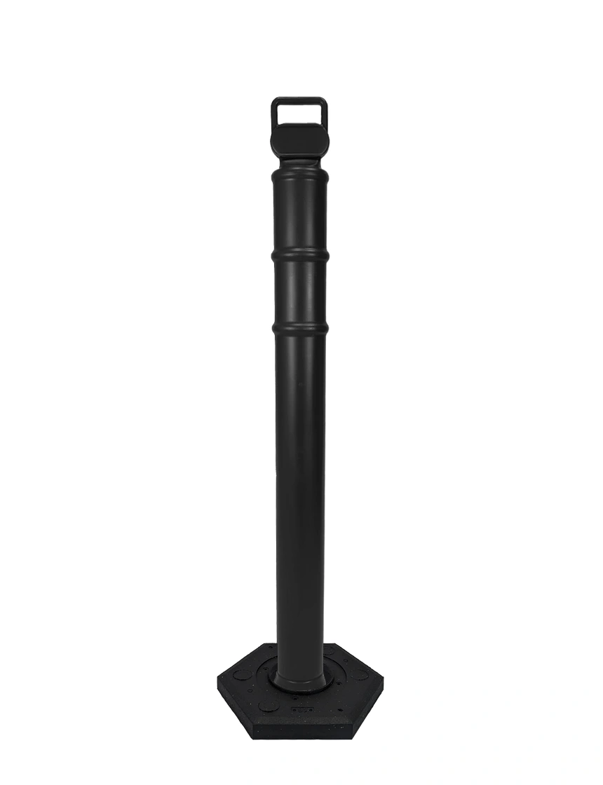 45\" Black Ez-Grab Delineator Tubes