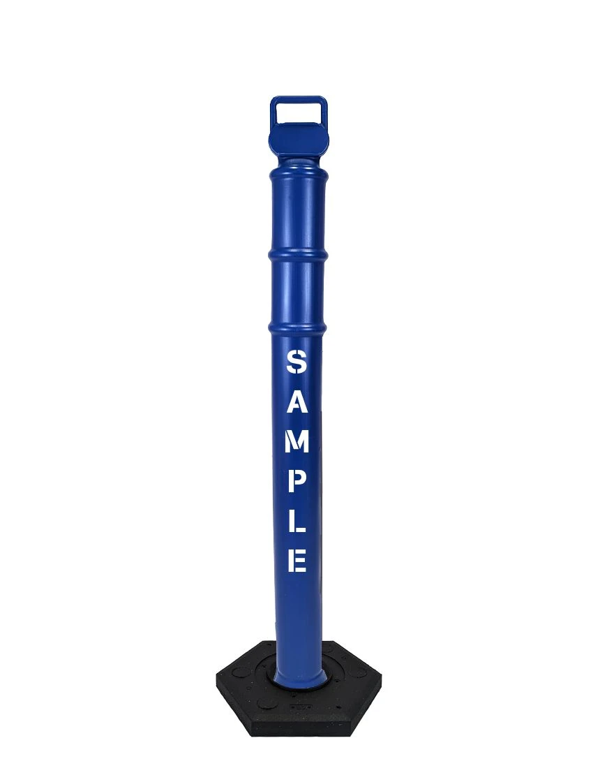 45\" Blue Ez-Grab Delineator Tubes