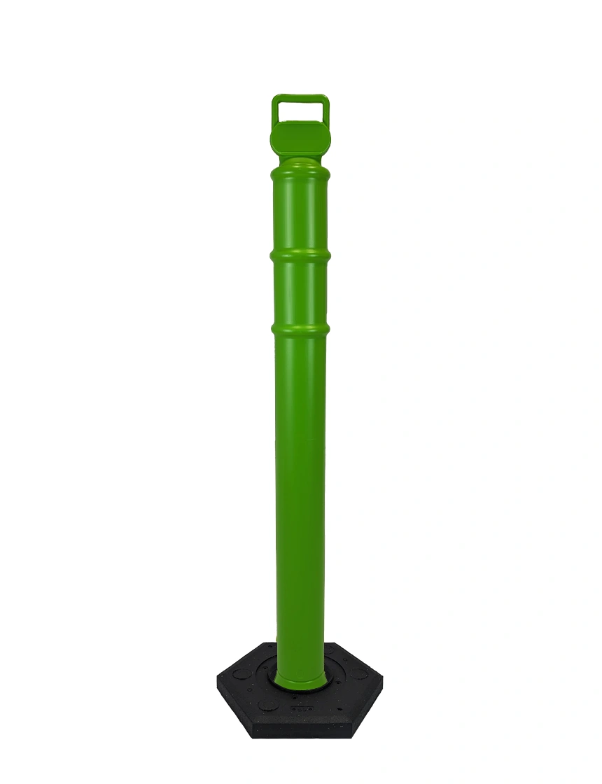 45\" Lime Ez-Grab Delineator Tubes