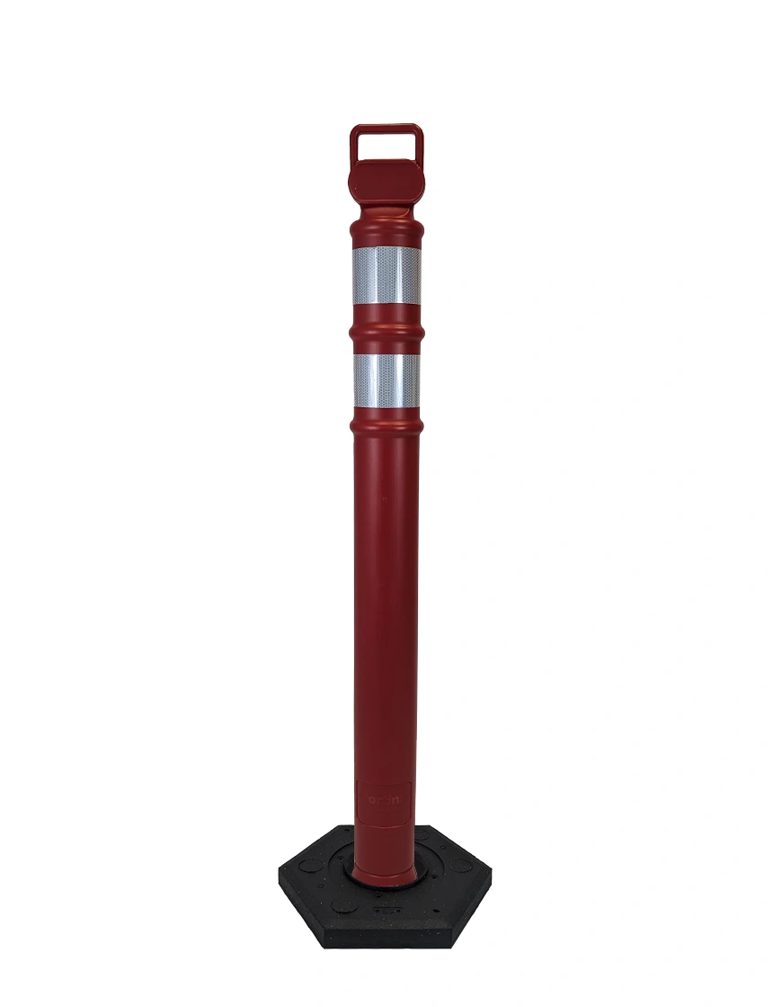 45\" Red Ez-Grab Delineator Tubes