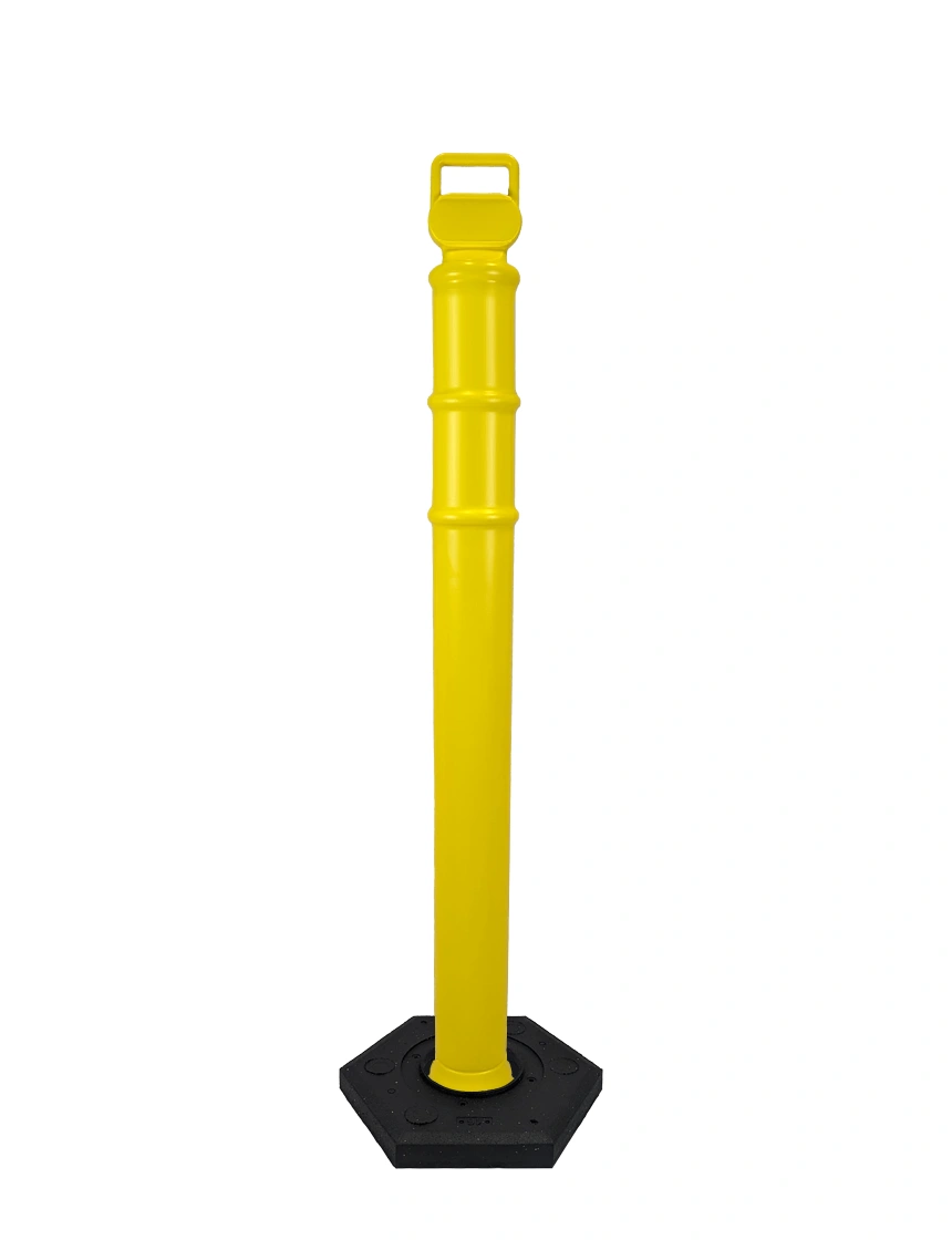 45\" Yellow Ez-Grab Delineator Tubes