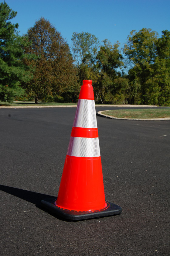 Traffic Cone outdoors